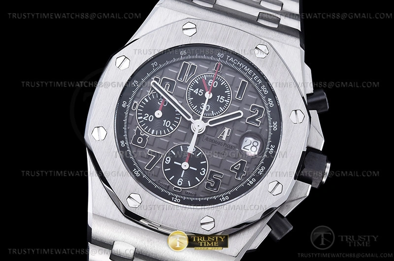 Firstbag ru AP ROO Chronograph SS SS Grey Num APF 7750 Mod