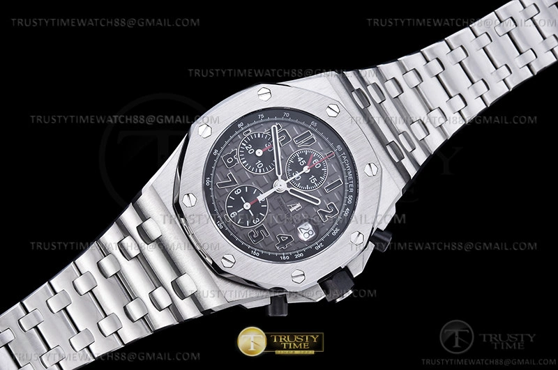 Firstbag ru AP ROO Chronograph SS SS Grey Num APF 7750 Mod