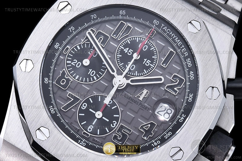 Firstbag ru AP ROO Chronograph SS SS Grey Num APF 7750 Mod