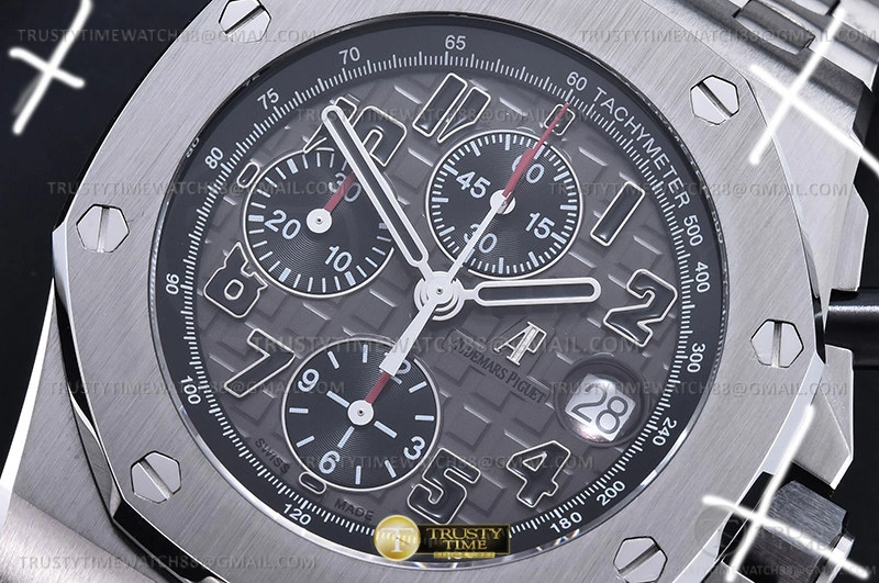Firstbag ru AP ROO Chronograph SS SS Grey Num APF 7750 Mod