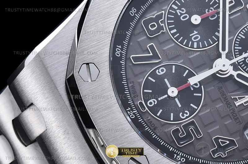 Firstbag ru AP ROO Chronograph SS SS Grey Num APF 7750 Mod