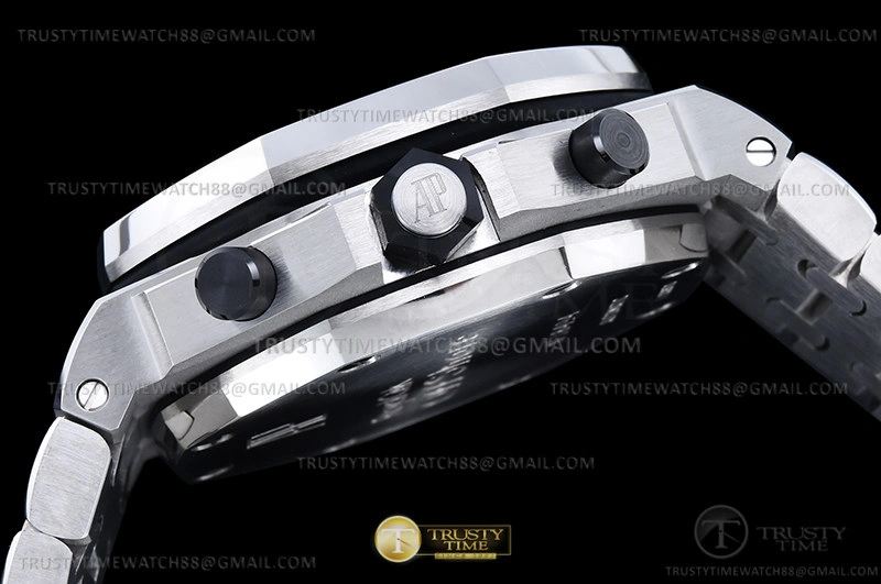 AP ROO Chronograph SS SS Wht Silv Num APF 7750 Mod