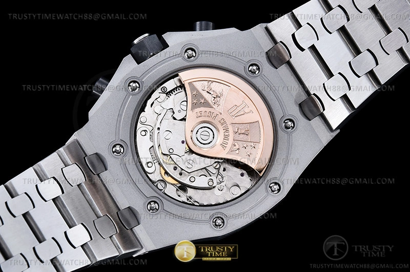 AP ROO Chronograph SS SS Wht Silv Num APF 7750 Mod