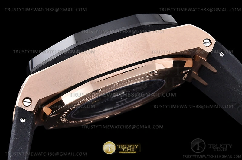 AP0741B – AP ROO Chronograph RG RU Black Wht RSF A3126 Mod