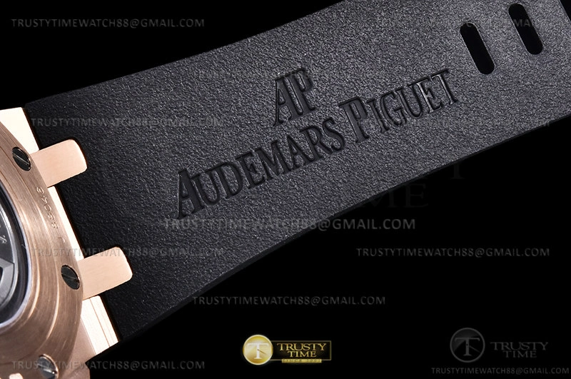 AP0741B – AP ROO Chronograph RG RU Black Wht RSF A3126 Mod