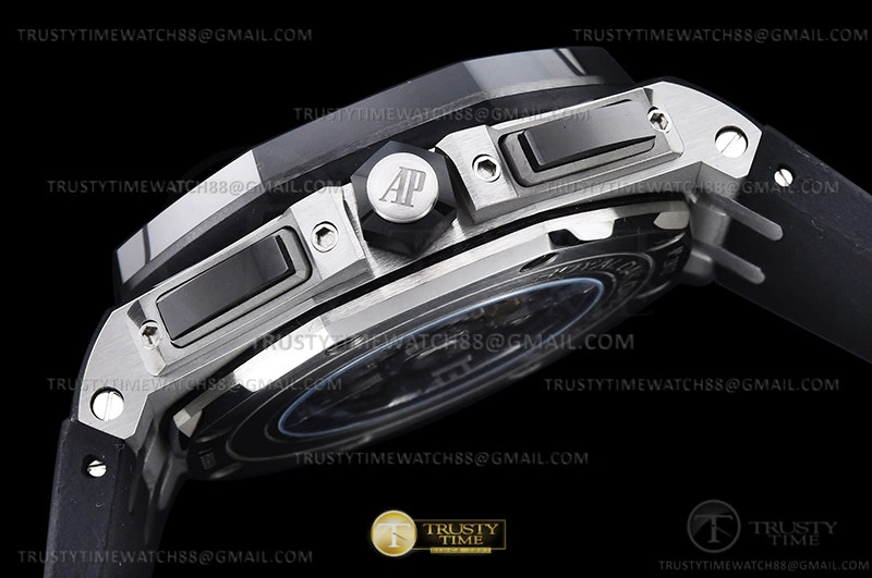 Hyperpeter AP0744B – AP ROO Chronograph SS RU Blk Wht RSF A3126 Mod