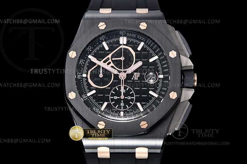 Hyper Peter AP0749 – AP ROO Chronograph CER RU Blk Blk RSF A3126 Mod