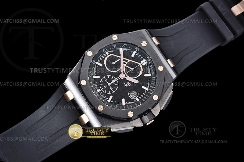 Hyper Peter AP0749 – AP ROO Chronograph CER RU Blk Blk RSF A3126 Mod