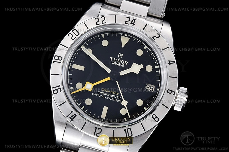 Affordable Black Bay Pro GMT SS SS Black ZF Asia 2836