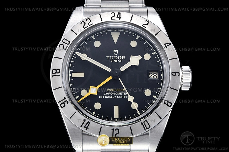 Affordable Black Bay Pro GMT SS SS Black ZF Asia 2836