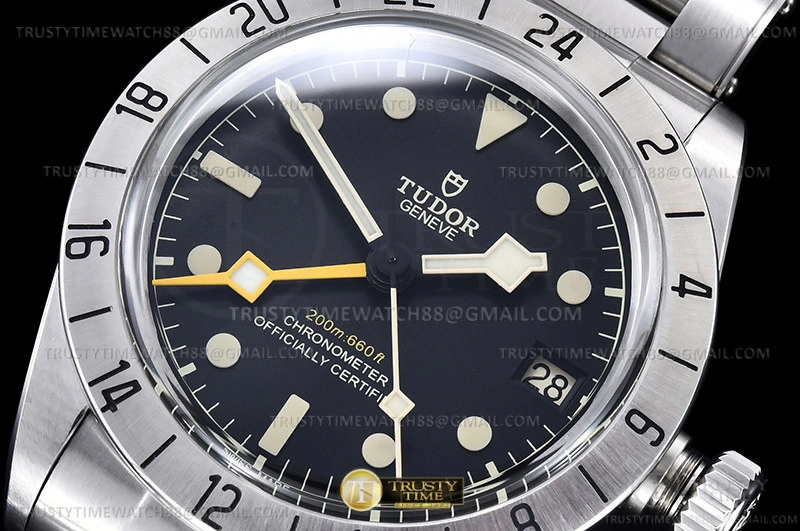 Affordable Black Bay Pro GMT SS SS Black ZF Asia 2836