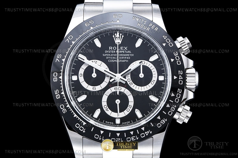 Hyper Peter Daytona 116500 SS SS Black Stk V+F DD4130