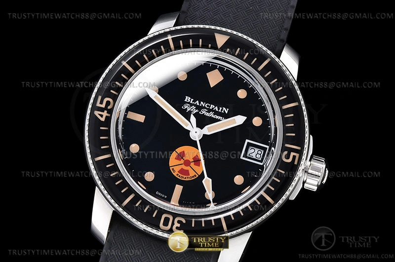 Fifty Fathoms Date SS RU Black GSF A1151