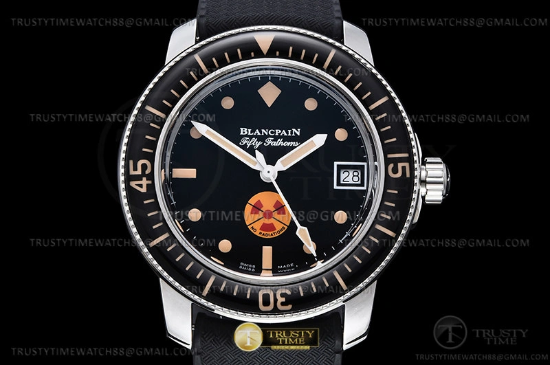 Fifty Fathoms Date SS RU Black GSF A1151