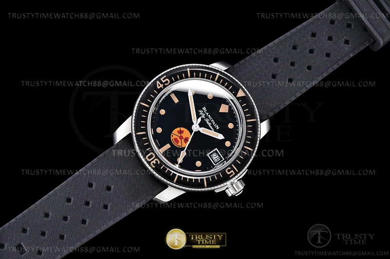 Fifty Fathoms Date SS RU Black GSF A1151