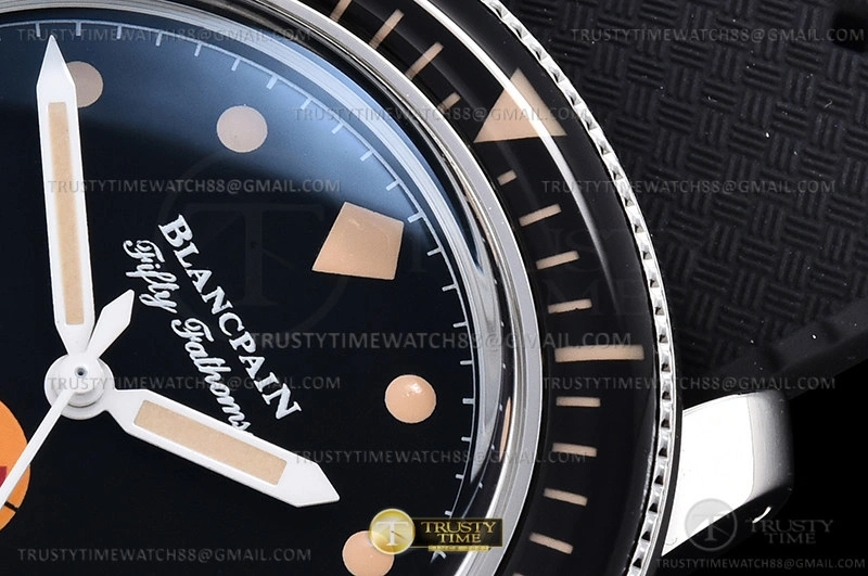 Fifty Fathoms Date SS RU Black GSF A1151