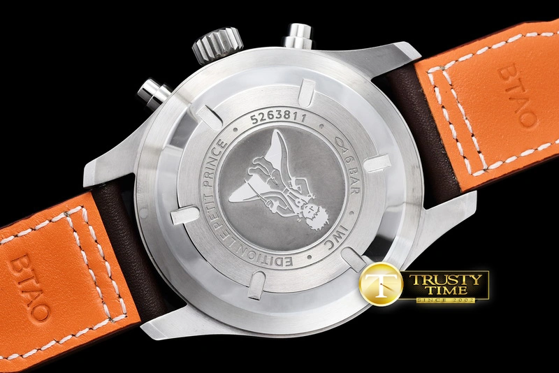 Aaa replica bags IWC0320 – 3777 Pilot Chrono SS LE Blue “Le Petit” V2 ZF A7750