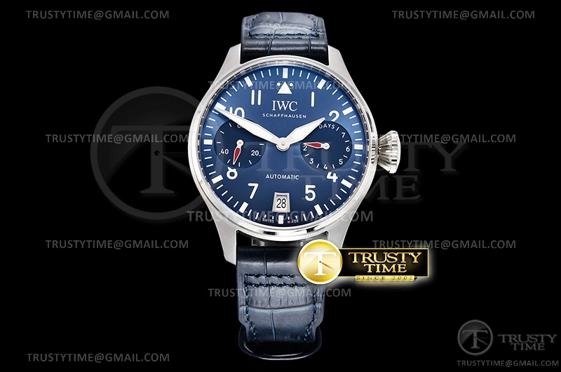 IWC0473 – Big Pilot London IW501008 SS LE Blue ZF A52010 Mod