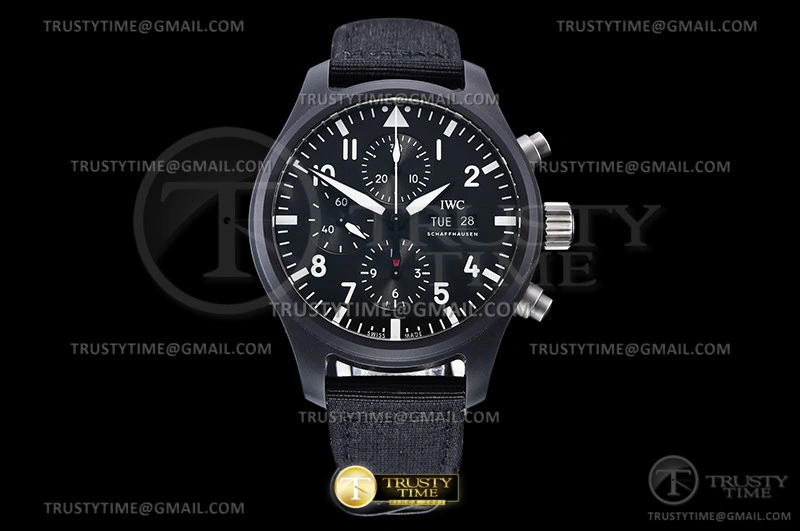 IWC0503 – Pilot Chrono IW389101 Top Gun SS LE Black AZF A7750