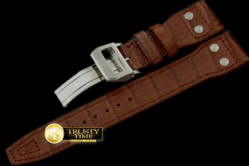 IWCSTP002C – Leather Strap Walnut for Big Pilot and Top Gun