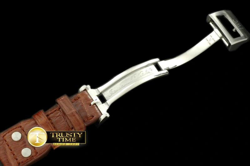 Affordable IWCSTP002C – Leather Strap Walnut for Big Pilot and Top Gun