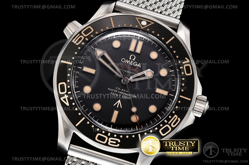 OMG0670 – Seamaster 300m No Time To Die 007 TI SS VSF V3 A8806