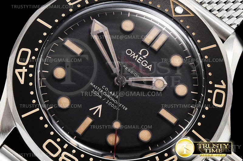 OMG0670 – Seamaster 300m No Time To Die 007 TI SS VSF V3 A8806