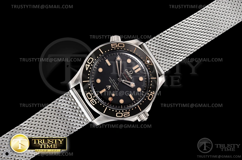 OMG0670 – Seamaster 300m No Time To Die 007 TI SS VSF V3 A8806