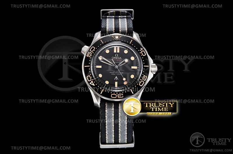OMG0688 – Seamaster 300m No Time To Die 007 TI SS ACF A2824