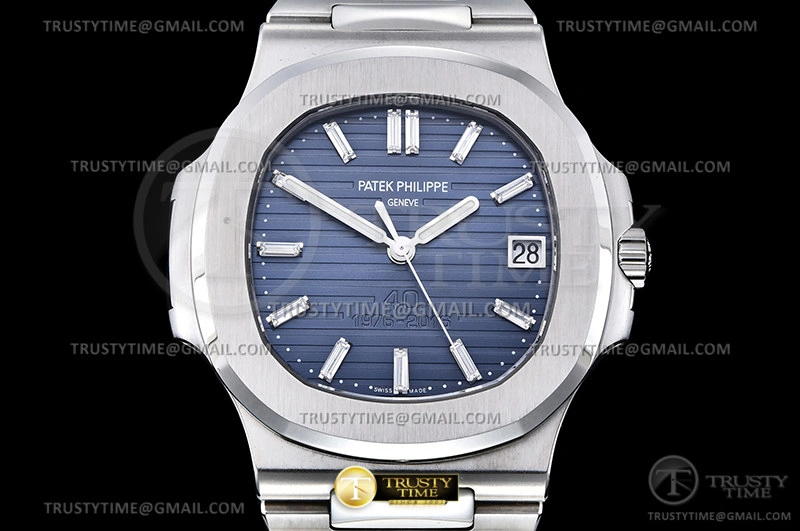 Rep PP0455 – Nautilus Jumbo 5711 40th SS SS Blue Stk PPF Asia 324