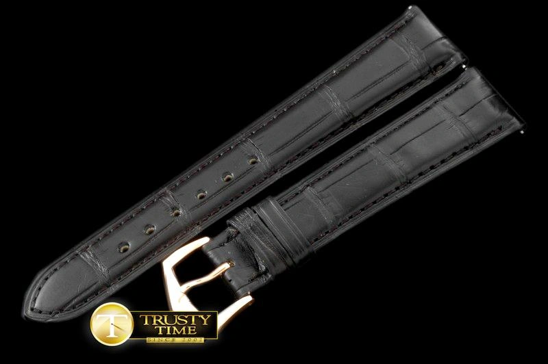 hype PPACC004A – Black Croc Strap RG 20 16  Insignia Buckle