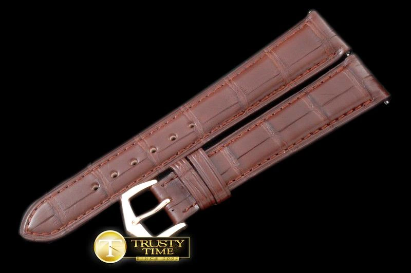 PPACC004B – Brown Croc Strap RG 20 16  Insignia Buckle
