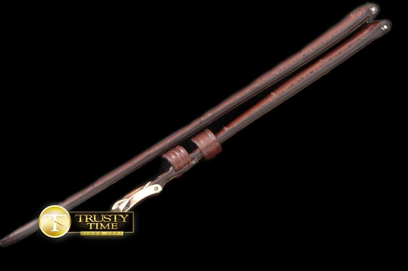 Rep PPACC004B – Brown Croc Strap RG 20 16  Insignia Buckle