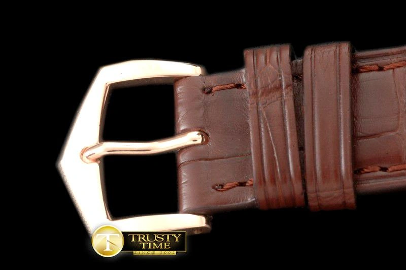 Rep PPACC004B – Brown Croc Strap RG 20 16  Insignia Buckle