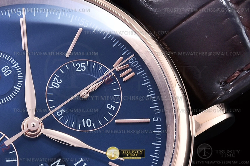 Portofino Chrono IW3910 RG LE Blue RG Stk TWF A7750