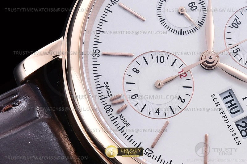 Portofino Chrono IW3910 RG LE Wht RG Stk TWF A7750