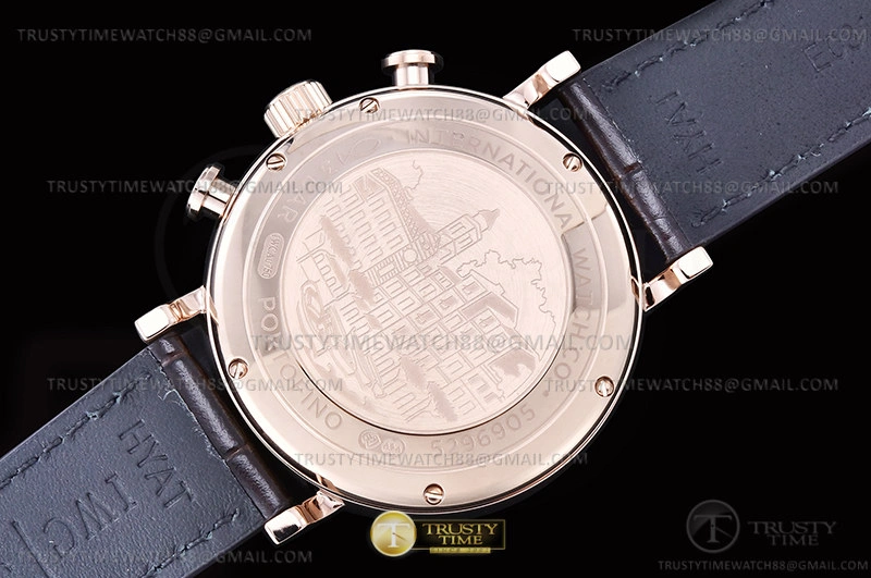 Portofino Chrono IW3910 RG LE Wht RG Stk TWF A7750