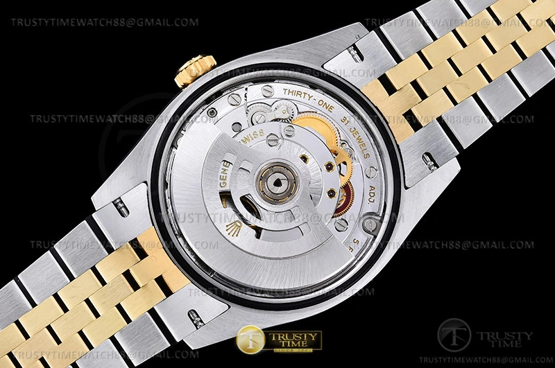 Cheap RDJ0450A – DJ 36mm Jub Flt 904L YG SS P-Gold Stk VSF VS3235