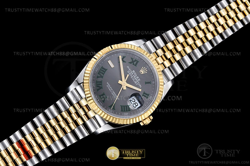 Cheap RDJ0453 – DJ 36mm Jub Flt 904L YG SS Grey Rm VSF VS3235