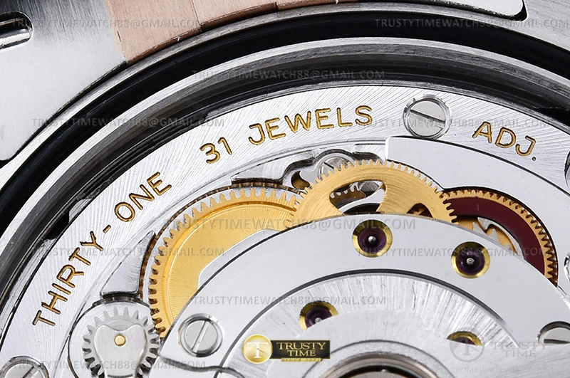 hype RDJ0454B – DJ 36mm Jub Flt 904L RG SS P-Grey Stk VSF VS3235