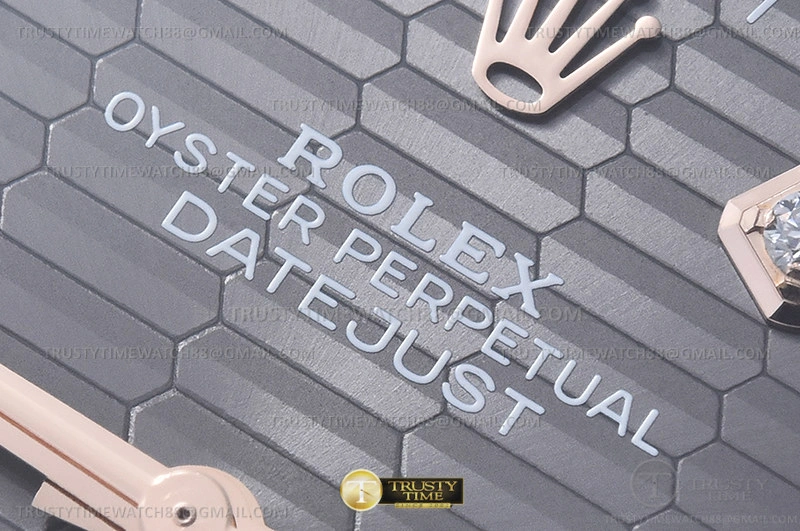 RDJ0454C – DJ 36mm Jub Flt 904L RG SS P-Grey Dia VSF VS3235