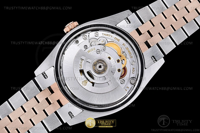 RDJ0454C – DJ 36mm Jub Flt 904L RG SS P-Grey Dia VSF VS3235