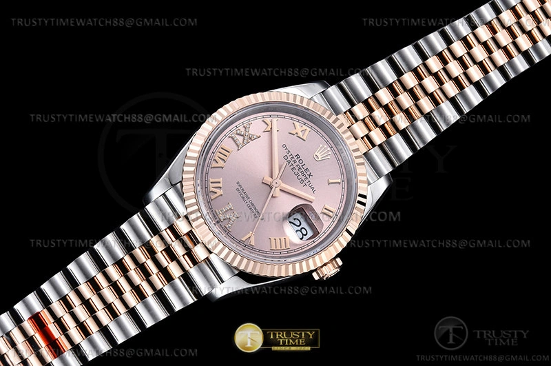 Rep RDJ0456 – DJ 36mm Jub Flt 904L RG SS RG Rm VSF VS3235