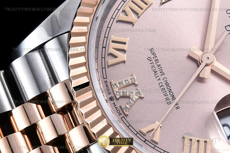 Rep RDJ0456 – DJ 36mm Jub Flt 904L RG SS RG Rm VSF VS3235