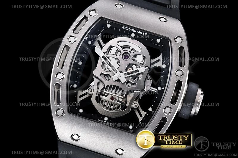 Cheap RM0185 – RM052 Skull Tourbillon