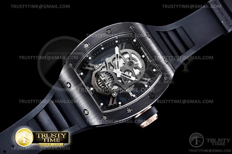 Cheap RM188A – RM052 Skull Tourbillon
