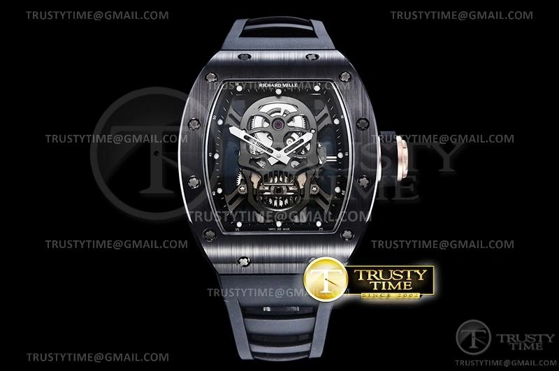 RM188A – RM052 Skull Tourbillon