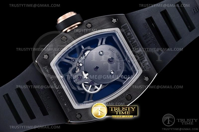 Cheap RM188A – RM052 Skull Tourbillon