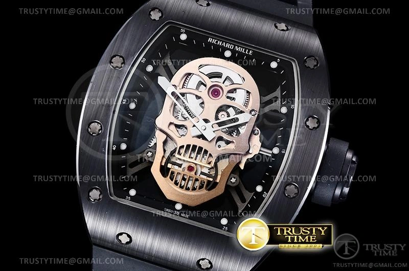 RM188B – RM052 Skull Tourbillon