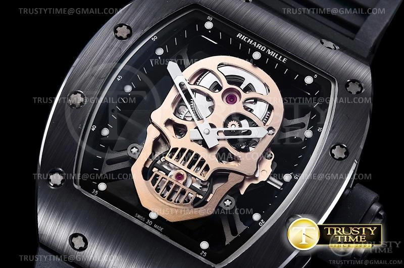 RM188B – RM052 Skull Tourbillon
